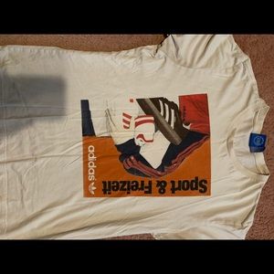 Adidas graphic t shirt